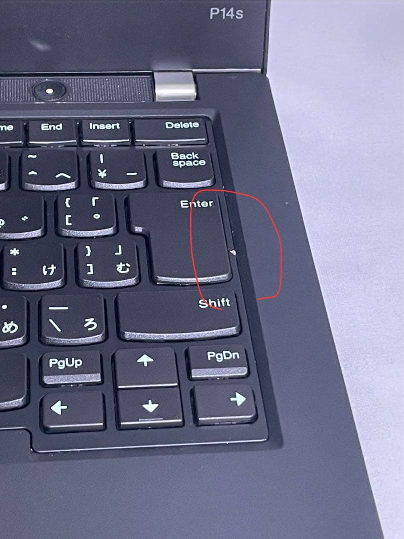 Windowsノート本体 ThinkPad P14s i7-10510U 16GB Quadro/P520