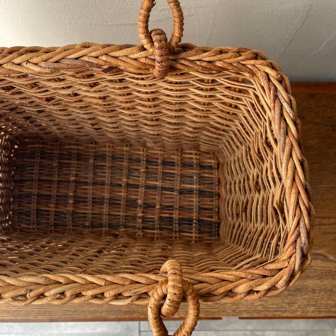 あけび かごバッグ 蔦 手仕事 民芸 工芸 手提げ