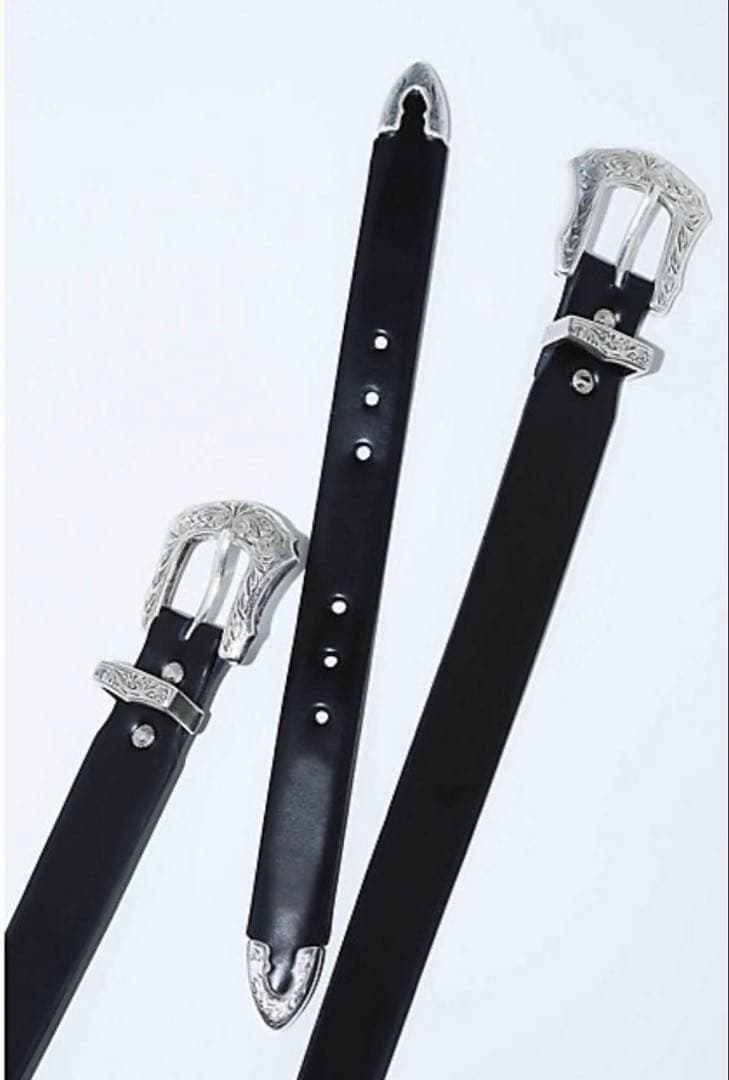 TOGA/トーガ Double buckle belt TZ261ーAH502