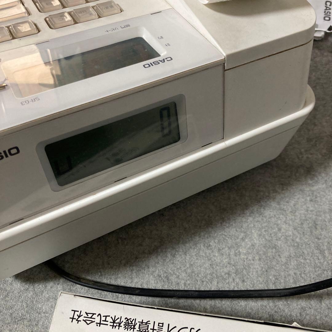 CASIO 　レジスター SR-G3-Bluetooth対応