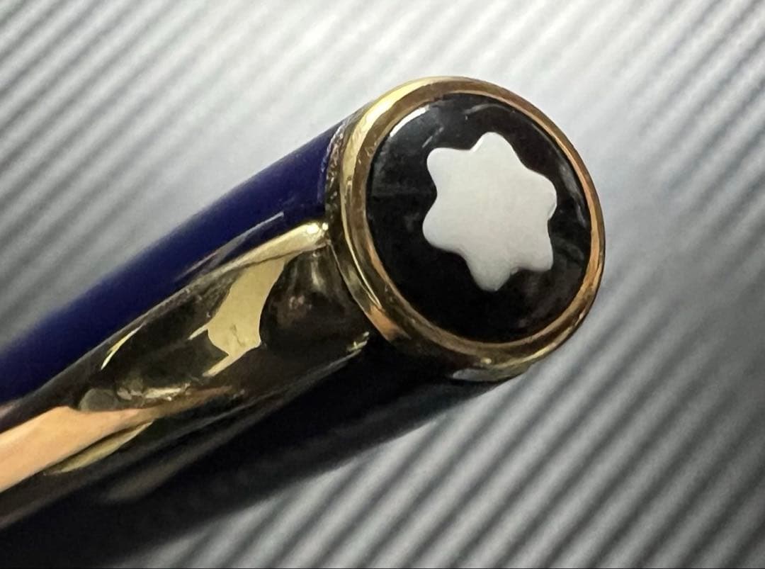 極美品 モンブラン ジェネレーション ネイビー F 細字 万年筆