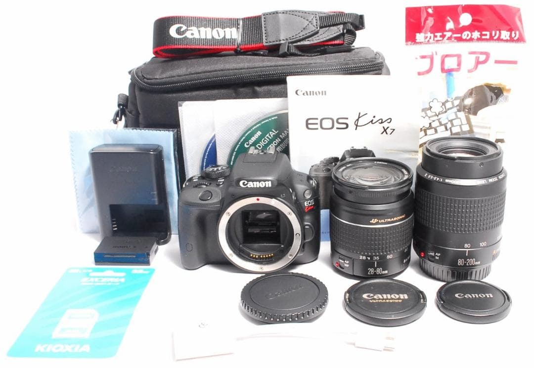【最大2700円引】Canon Kiss X7 一眼レフカメラ　スマホ転送