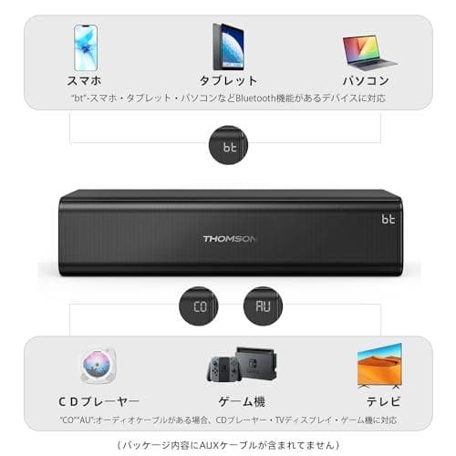 THOMSON カラオケセット 拡声器 ワイヤレスマイク2本付き PAセット p