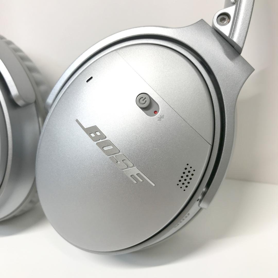 【美品/パッド交換済】Bose QuietComfort 35 シルバー 限定色