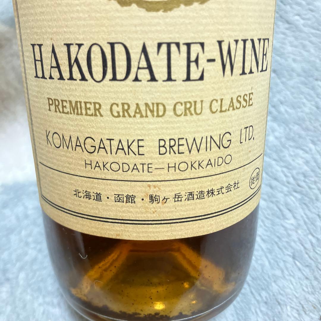 HAKODATE-WINE vin blanc 1970年