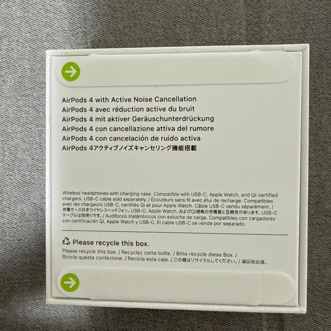 Apple AirPods4 ANC搭載モデル
