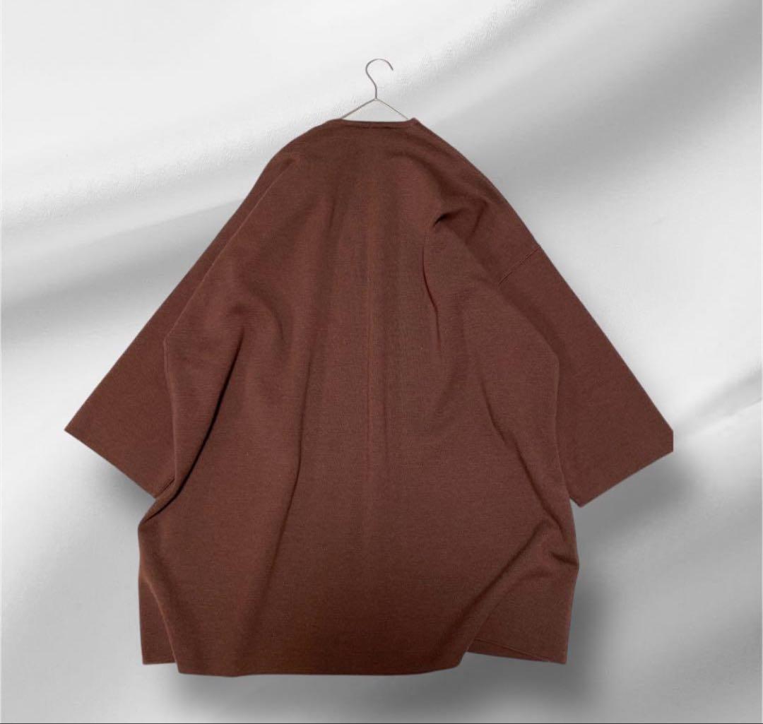 大きいサイズMax Mara オーバーサイズカーディガン/ウール100