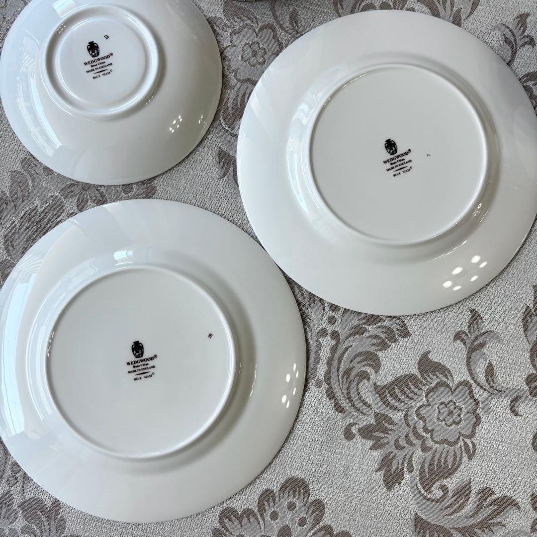 美品❤️ウェッジウッド❤️ブルーサイアム❤️カップ＆ソーサー他　カルテット　2セット