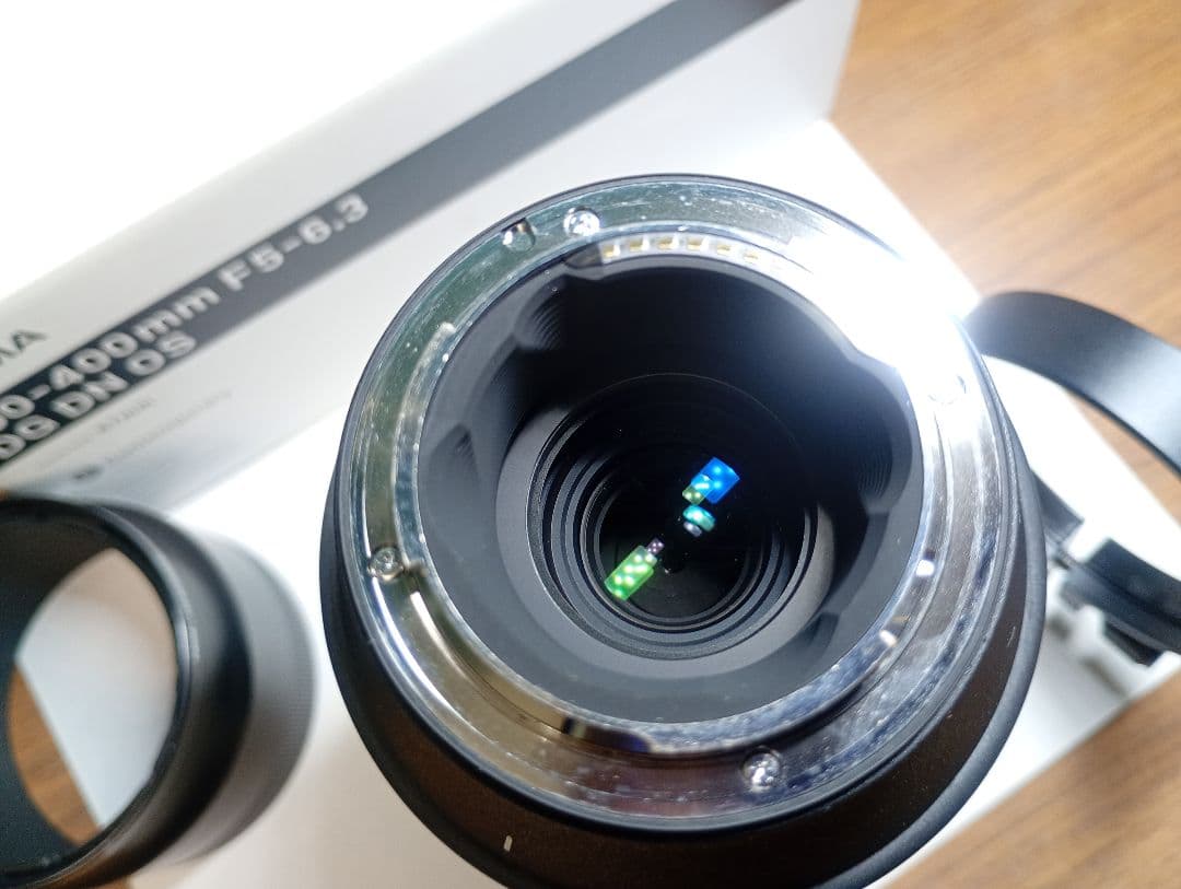 Eマウント用　SIGMA 100-400mm F5-6.3 ＋フィルター・三脚座