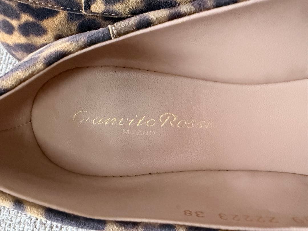 Gianvito Rossi ジャンヴィトロッシ バレエシューズ スウェード