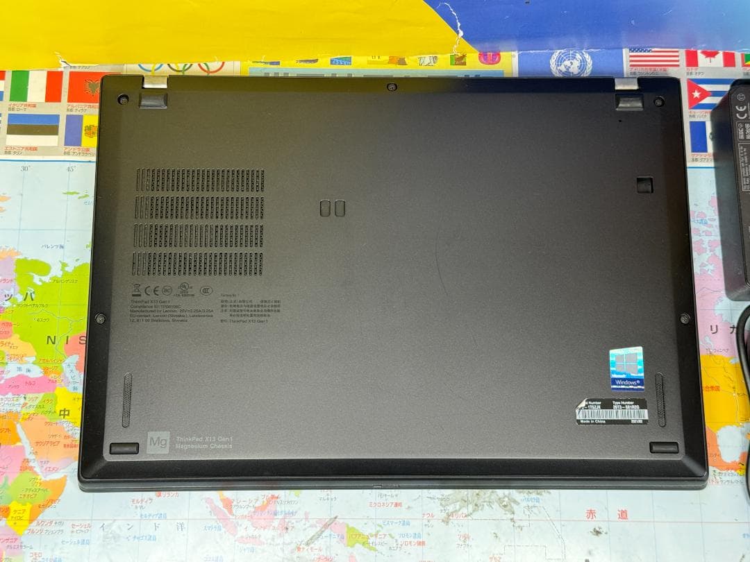 16GB・512GB 極美品 レノボ X13 綺麗 USキーボード ノートPC