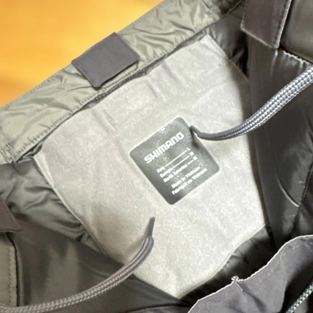 新品シマノRB-033W ゴアテックス インサレーション レインパンツ　サイズＬ