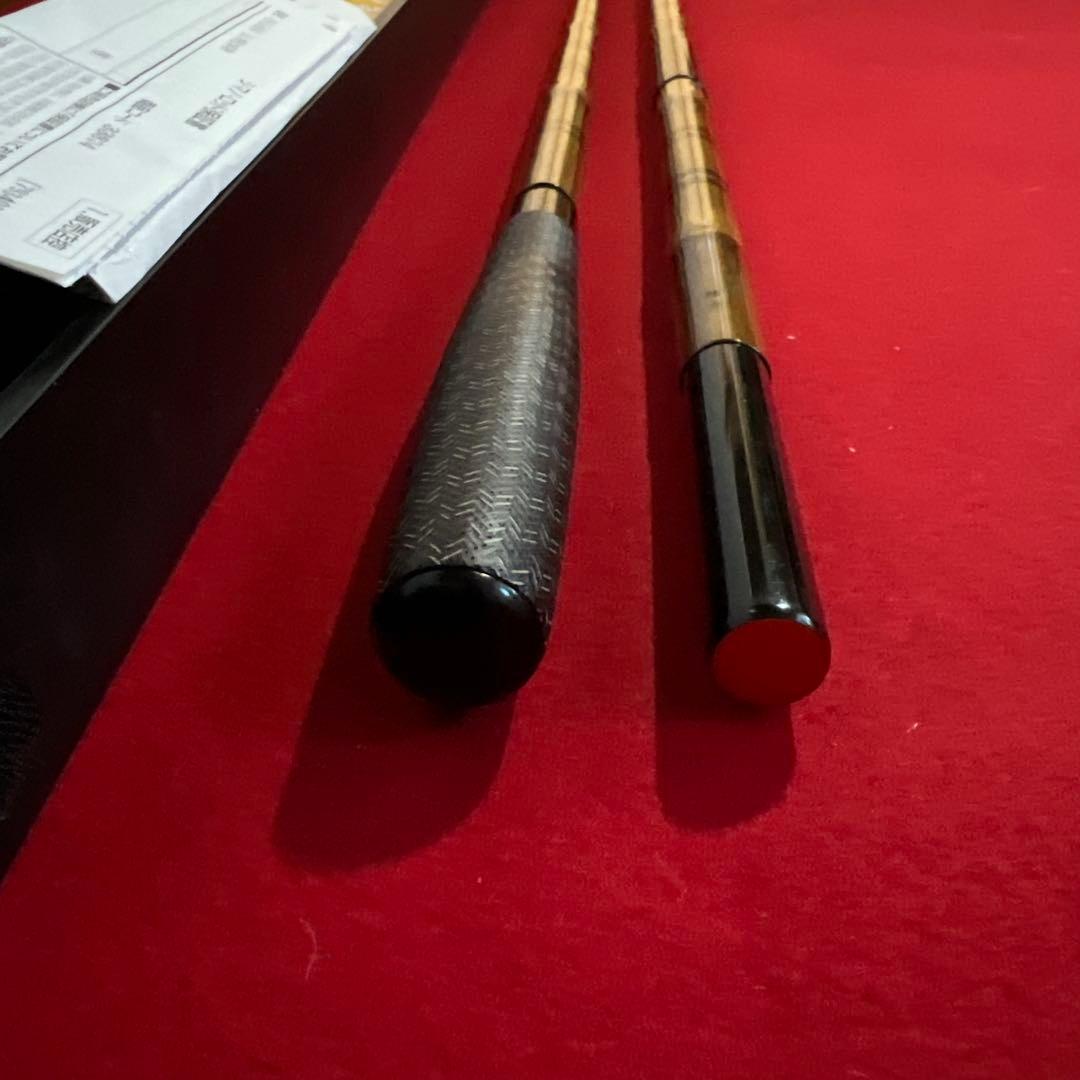 SHIMANO 独歩　玉の柄　2本物 ︎‼︎未使用品・貴重品・未記入保証書付‼︎