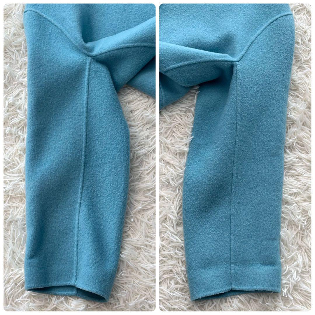 ✨美品✨ ドゥクラッセ 近年モデル カシミヤ混ウールリバーコート ハンドメイド