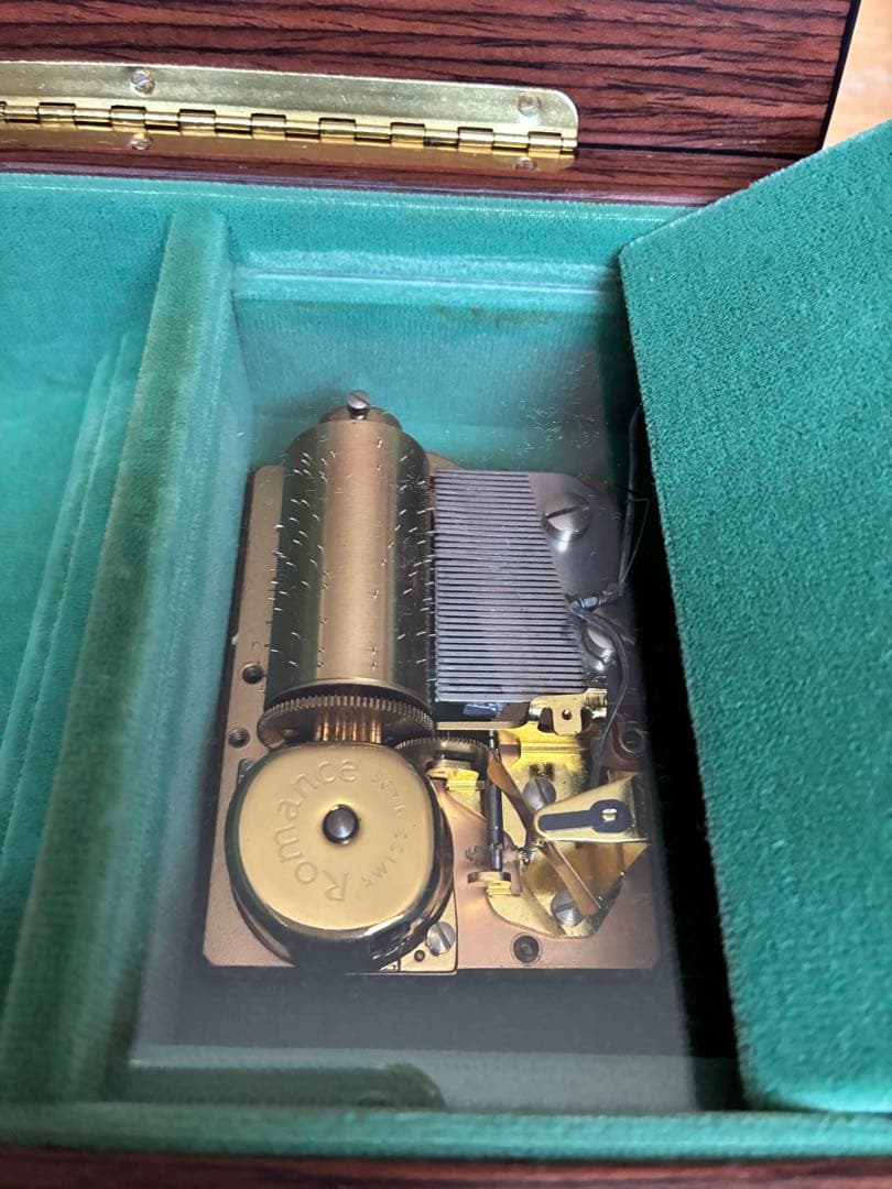 REUGE リュージュ 高級象嵌オルゴール カノン パッヘルベル 動作確認済