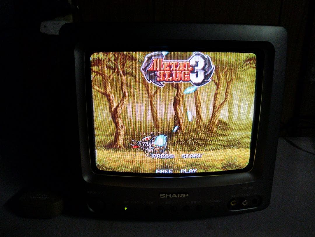 【画質良好】シャープ　10インチ　ポータブル　ブラウン管テレビ　10C-M9