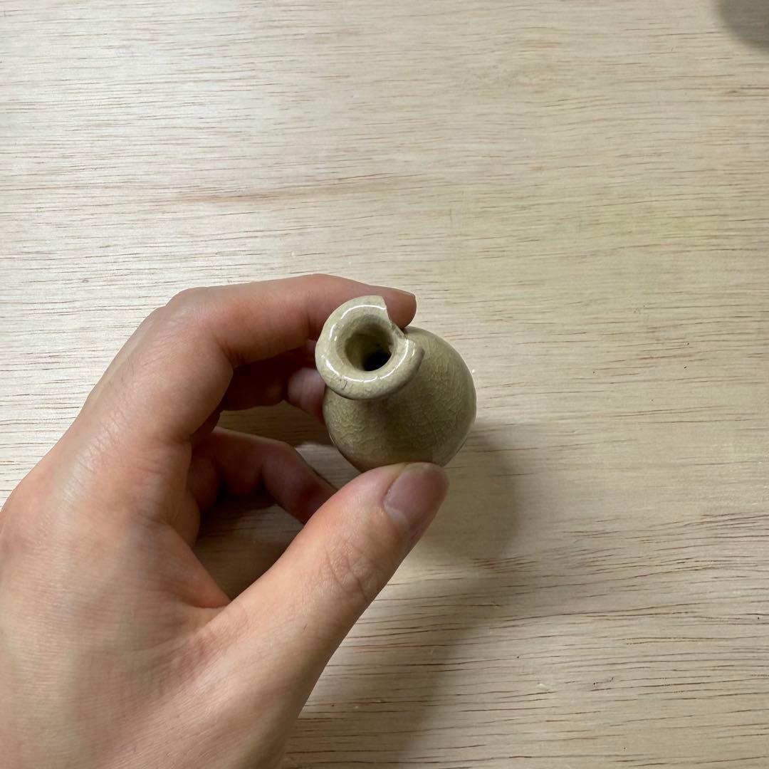 古美濃 古瀬戸 盃 小徳利 涙壺 灰釉 江戸時代 御深井 太白 古常滑 古美術