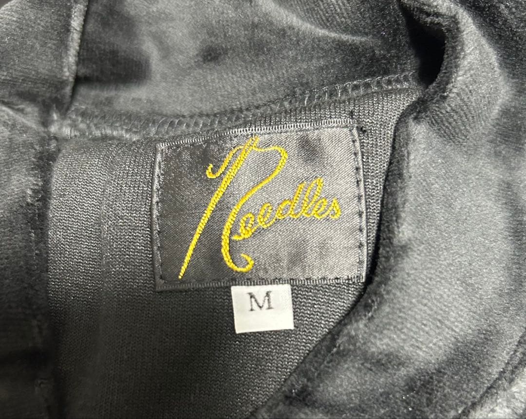 新品 needles ニードルズ ベロアセットアップ M