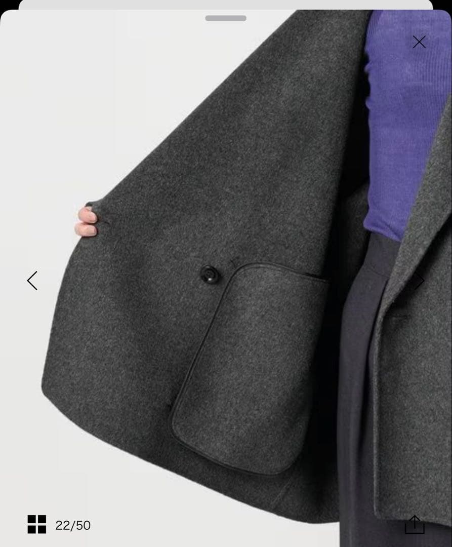 <MARW UNITED ARROWS>リバー ミドル丈 コート