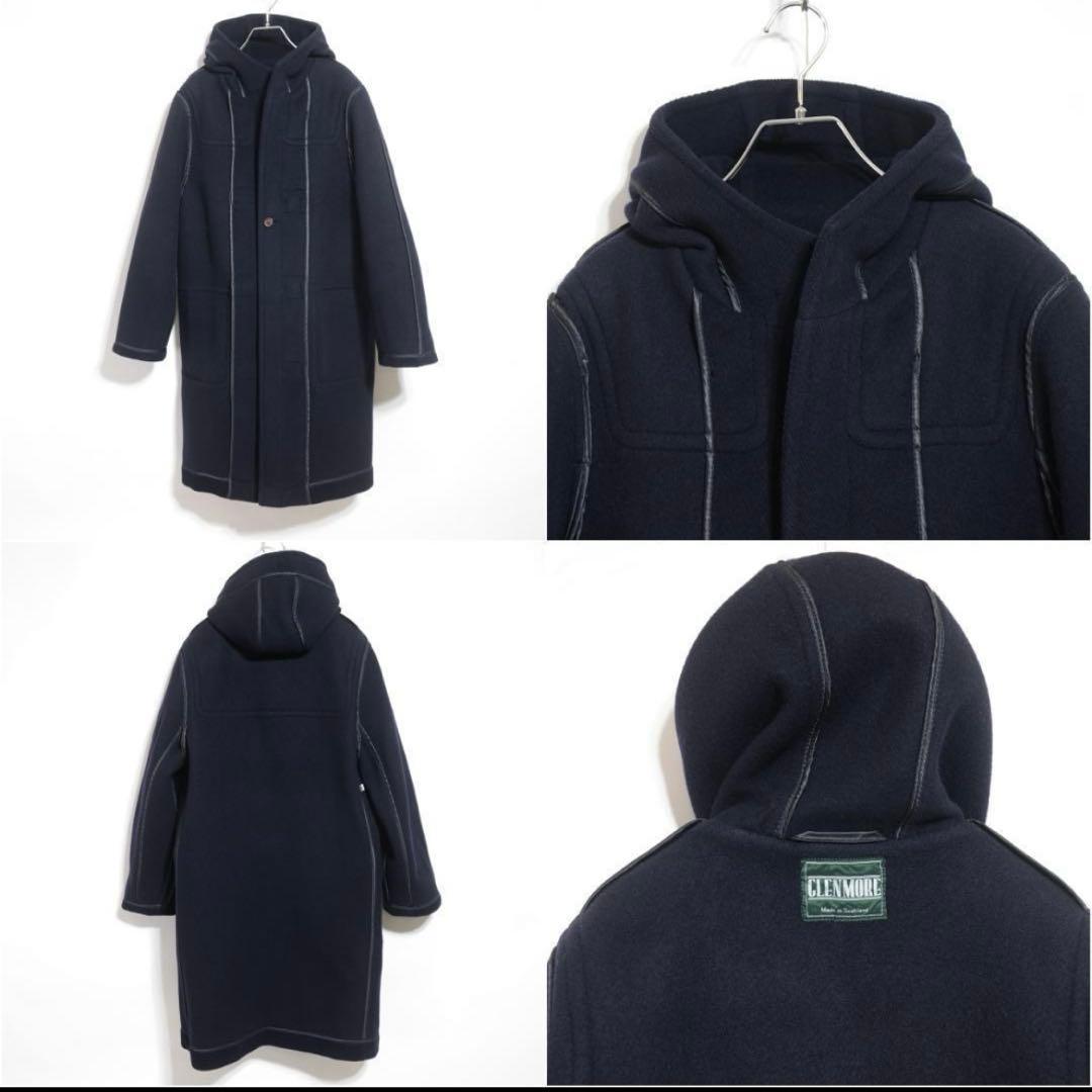 極上ビンテージ GLENMOREダッフル グレンモア ムーアブルック ネイビー