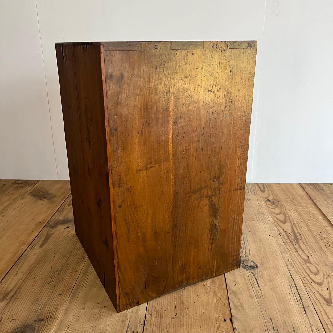 アンティーク 開戸棚 チェスト キャビネット 本棚 昭和レトロ z676