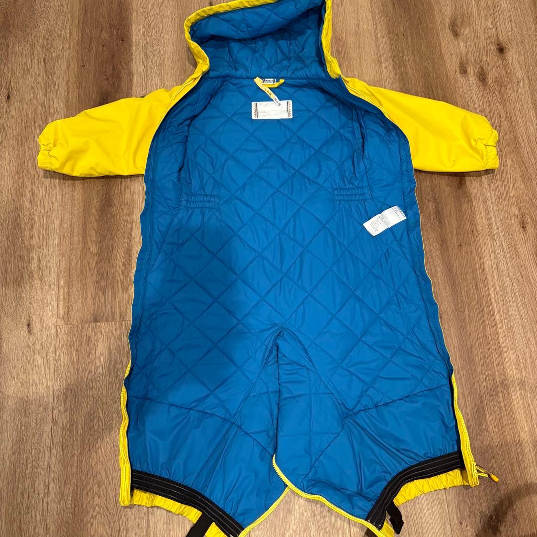 mont-bell 子ども用スキーウェア 90cmサイズ　ツナギタイプ