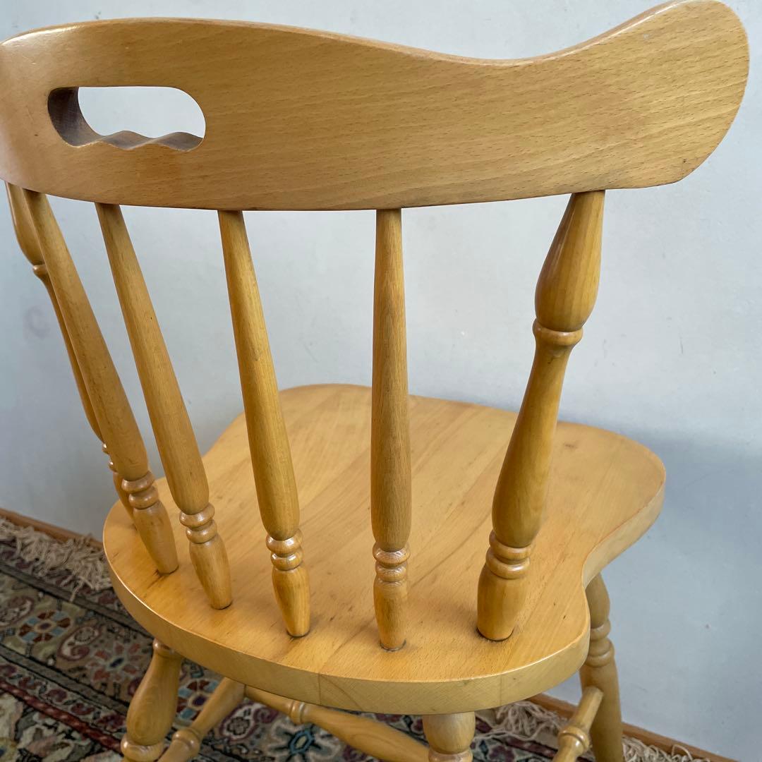 柏木工　ダイニングチェア　ウィンザーチェア