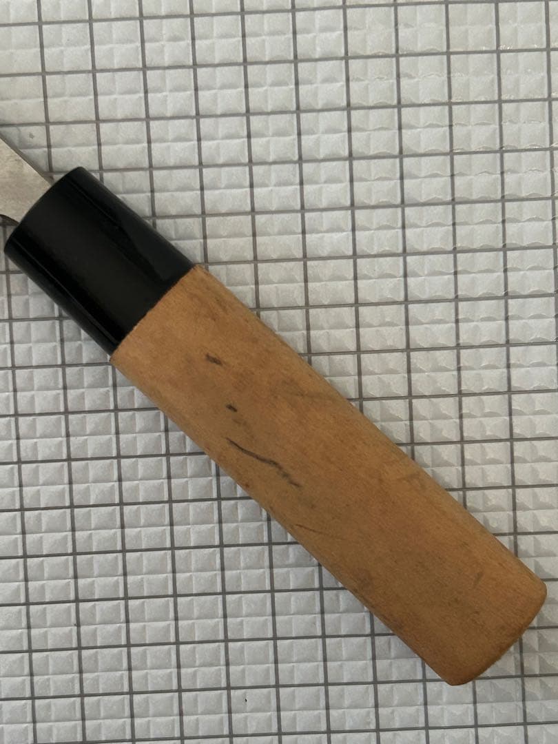 左用 出刃 包丁 出刃包丁 150mm 朴丸柄 左利き用