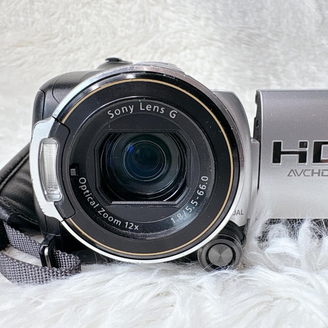 SONY ソニー HDR-XR500V ハンディカム ビデオカメラ シルバー