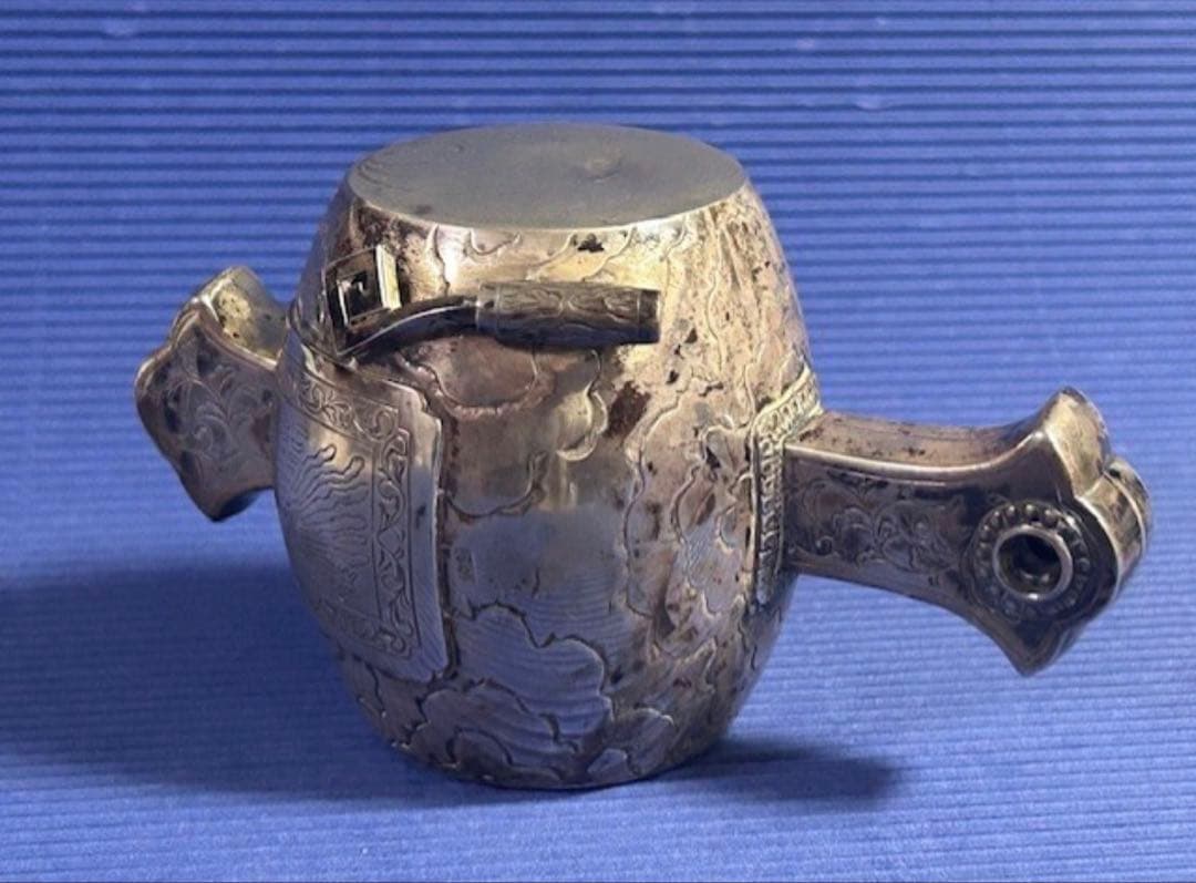 縁起物 純銀 打ち出の小槌　113.7g　開運 鑑定済み