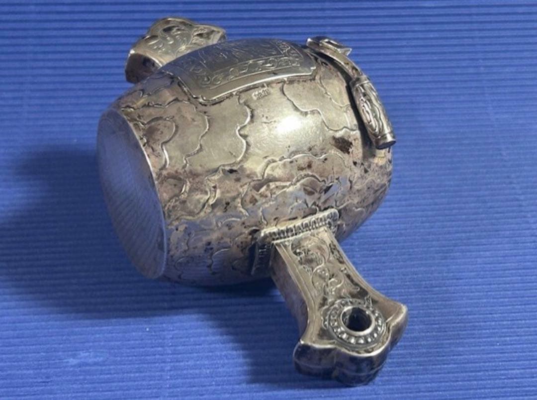 縁起物 純銀 打ち出の小槌　113.7g　開運 鑑定済み