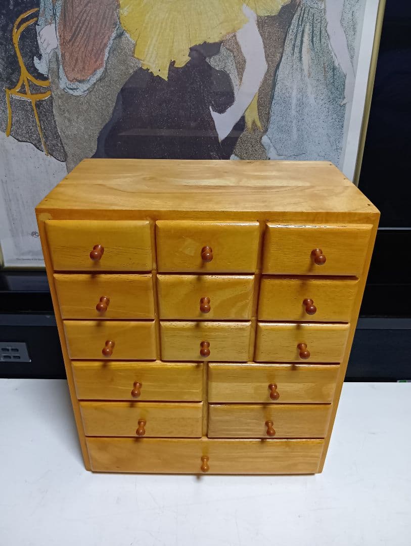 希少　北欧　ナチュラル　シンプル　モダン　メープル　無垢材　小引き出し