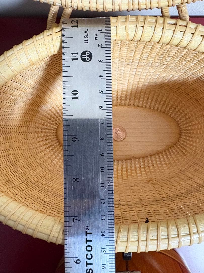 ナンタケットバスケット　９インチ　トート　パース