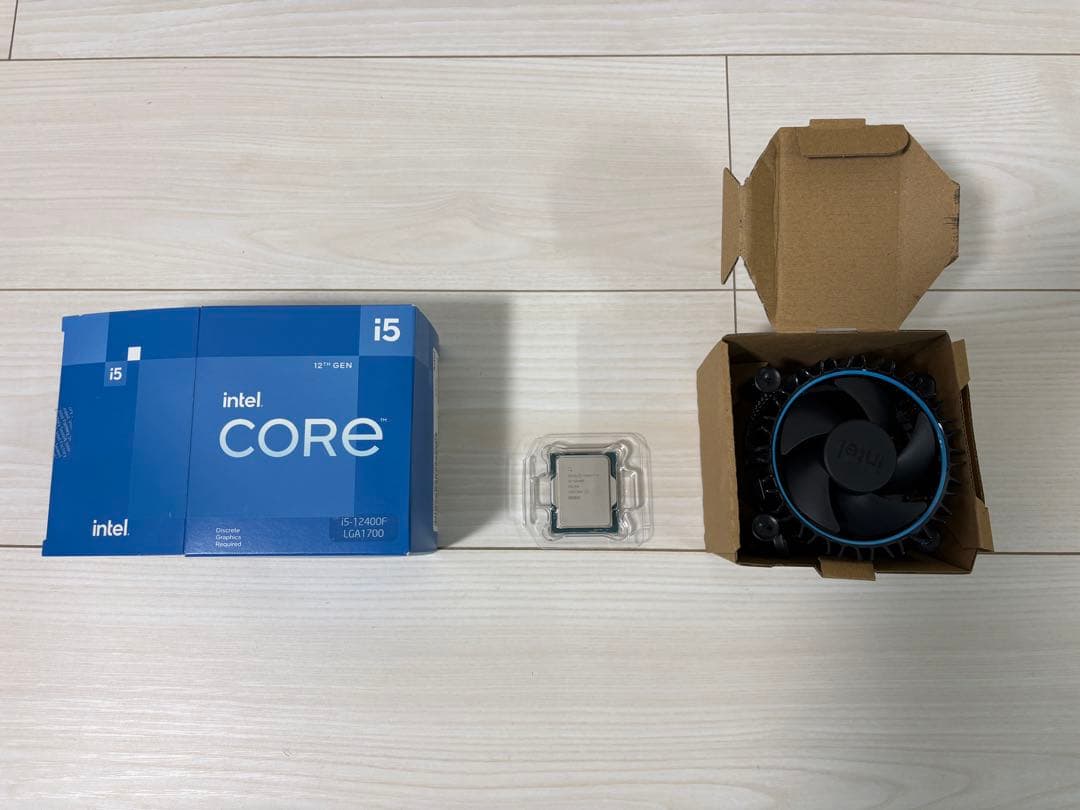 Intel Core i5-12400F CPU(ジャンク？)