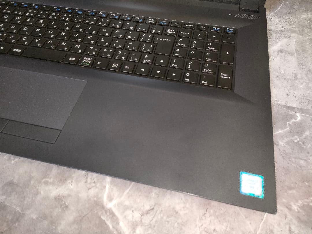 ✨美品✨iiyama✨corei7–8750H✨17インチ✨新品メモリ16GB✨