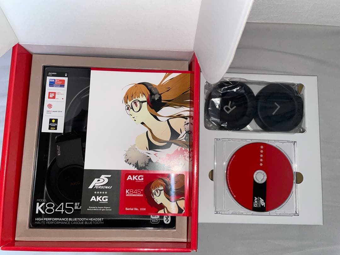 ペルソナ5 佐倉双葉 ワイヤレスヘッドホン AKG K845BT