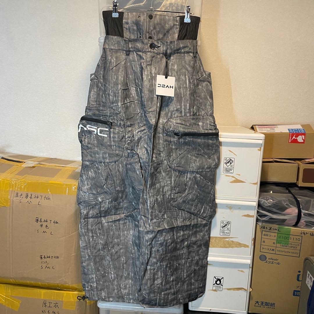 新品花柄スキーパンツ M 男女兼用