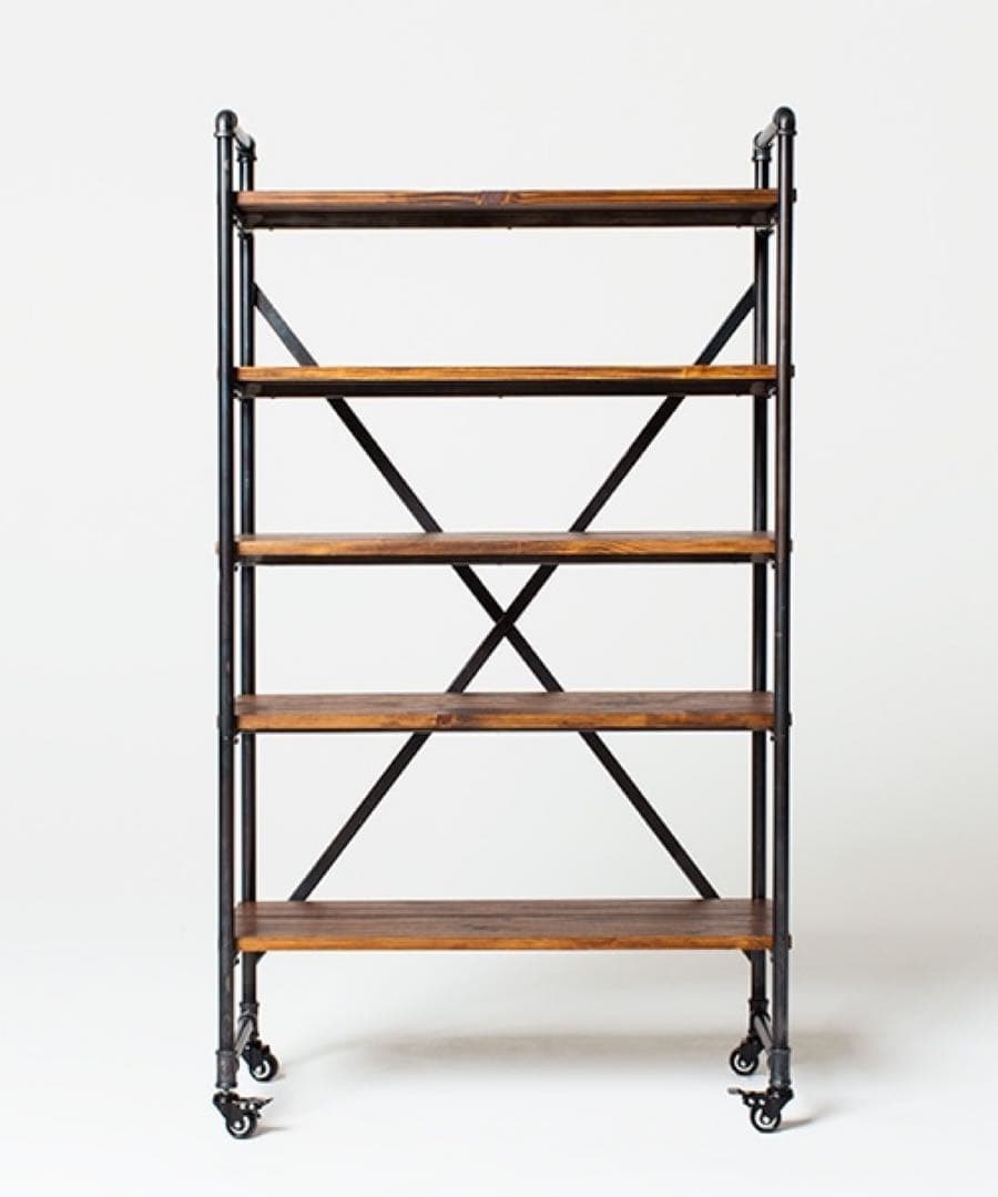 ⭐️ロマン［幅90cm］5レイヤーシェルフ/クラフトマンシリーズ【大型家具】