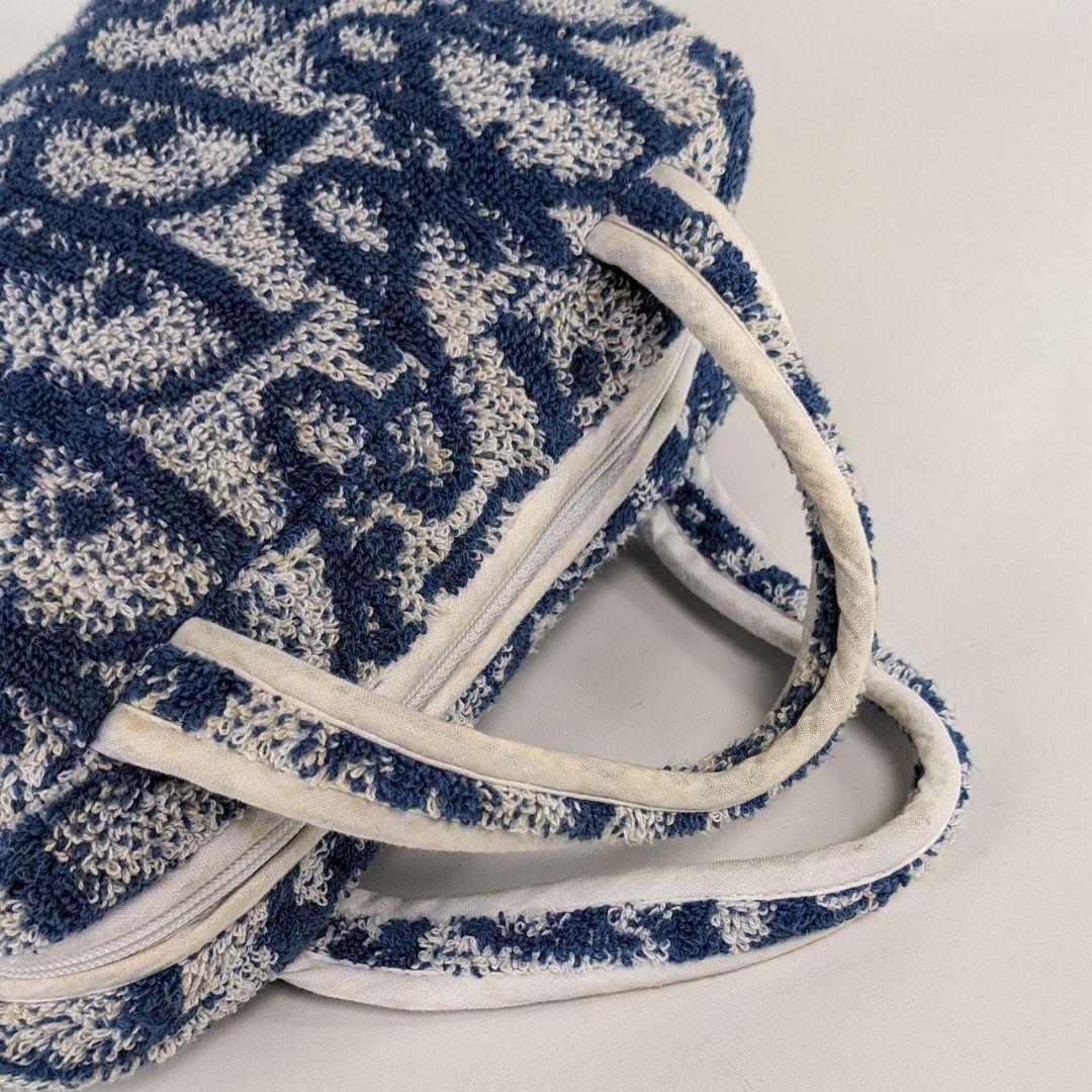 Dior クリスチャンディオール トロッター ハンドバッグ ミニバッグ パイル地