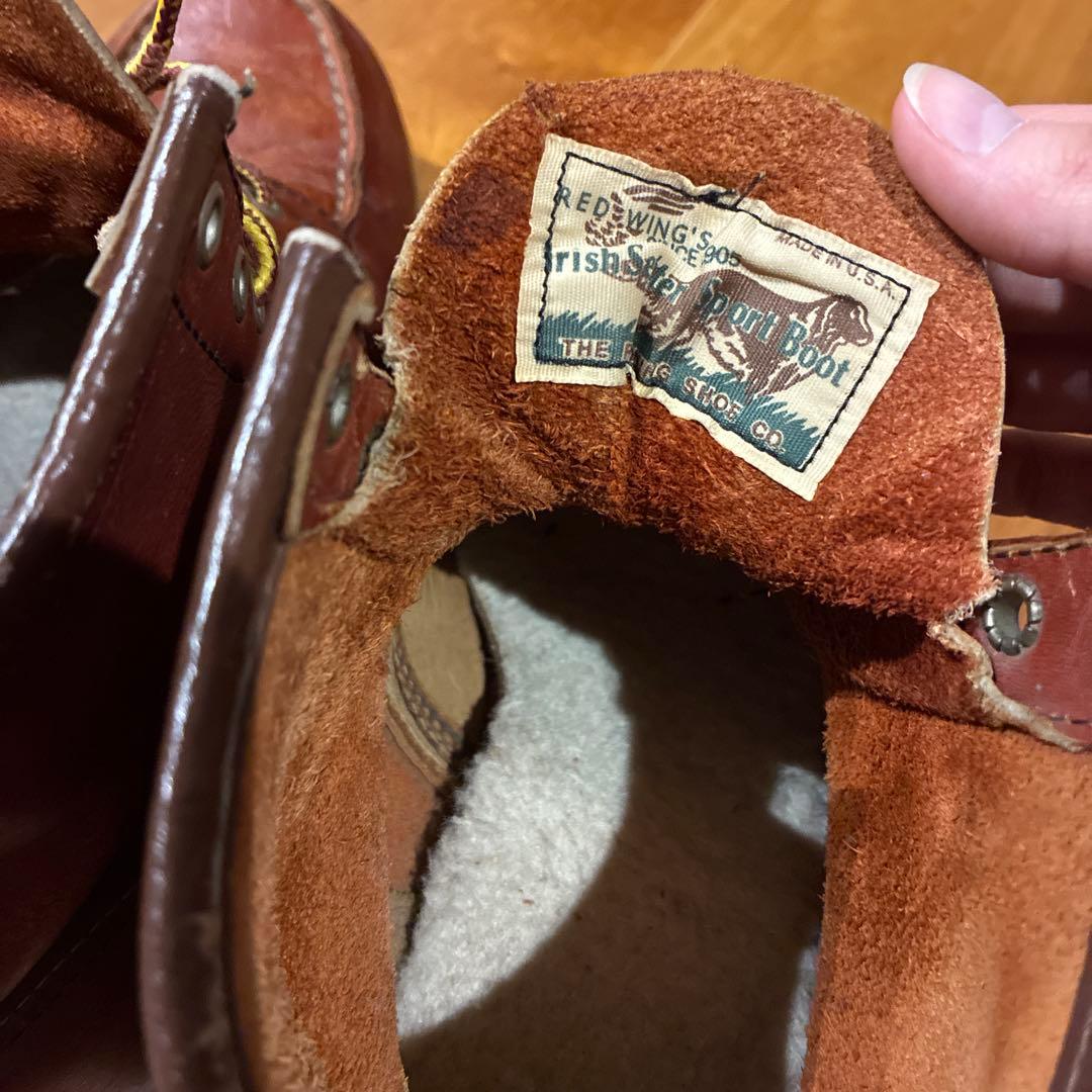 レッドウィング　アイリッシュセッター　ヴィンテージ　犬タグ　26.5