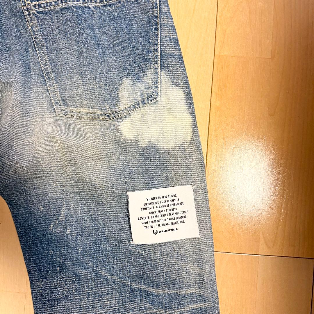 Bill Wall Leather/William Wall ダメージ Mサイズ