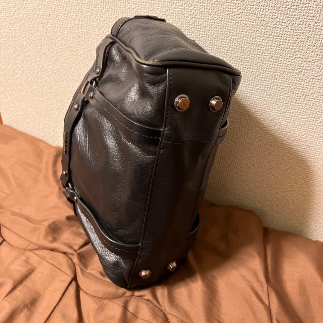 【希少美品】DIESEL ディーゼル 本革 レザー 2way ハンド ショルダー