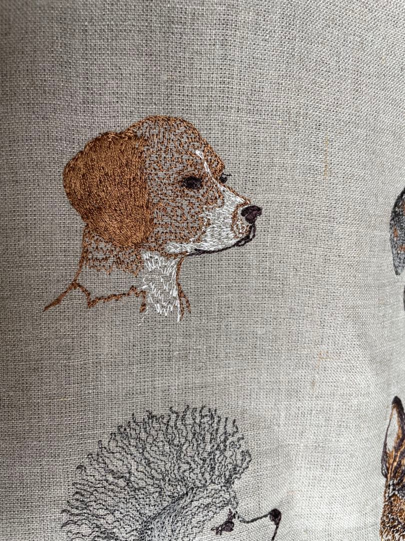 【新品】Coral&Tusk コーラルアンドタスク　クッションカバー Dogs犬