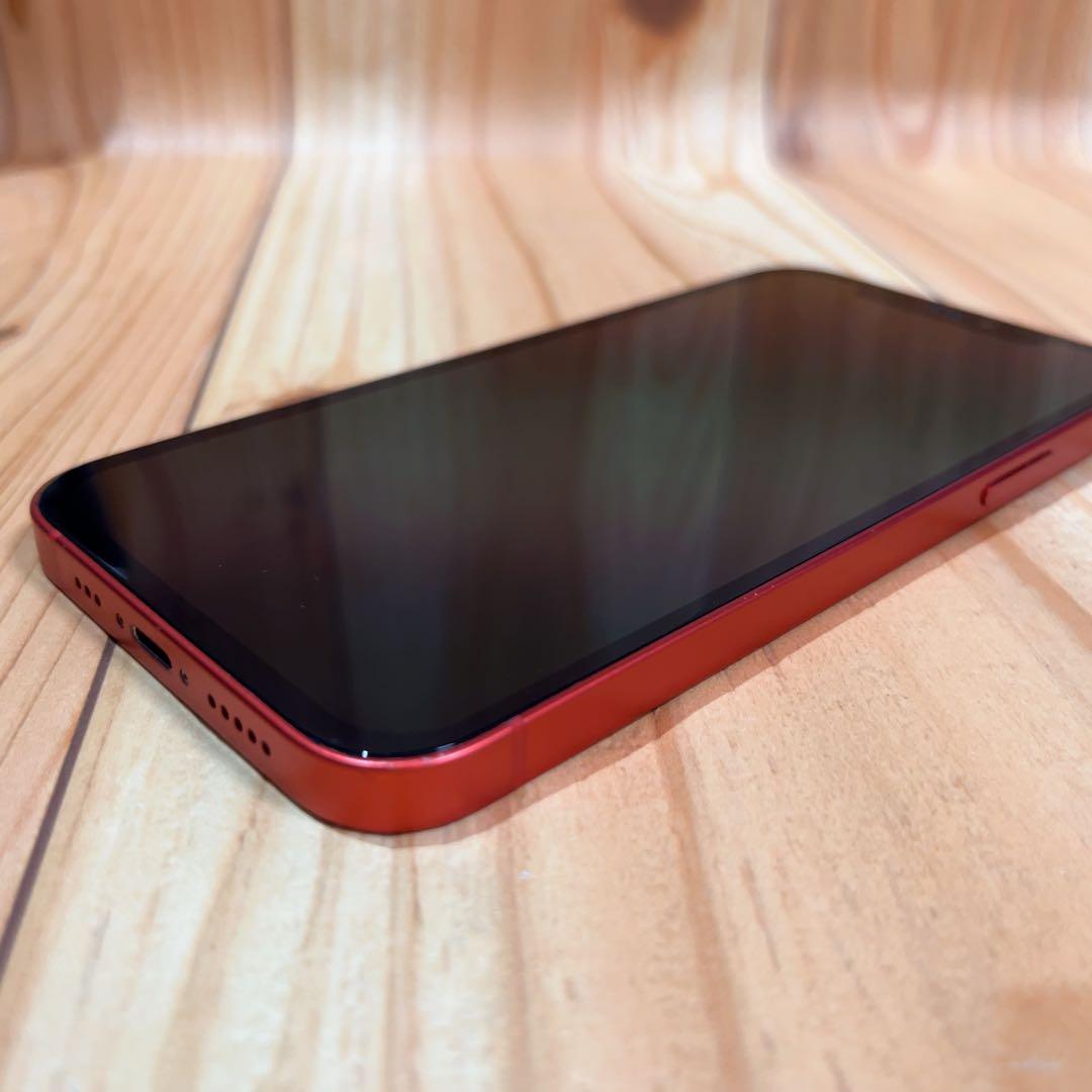 SIMフリー 本体 iPhone 12 256 GB レッド 499 電池新品