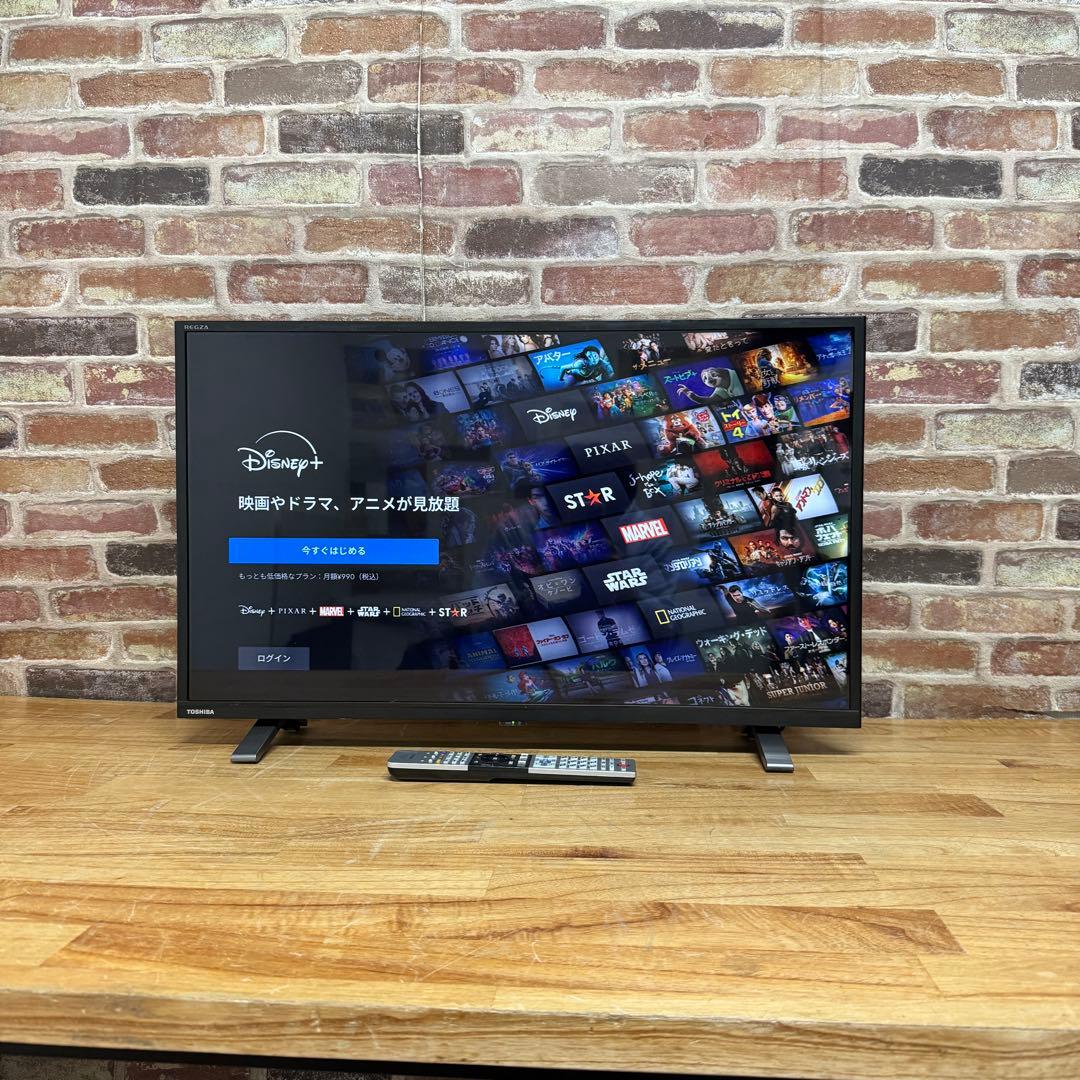 2023年製！ 東芝 40V型 液晶テレビ 40V34 REGZA 動画アプリ○