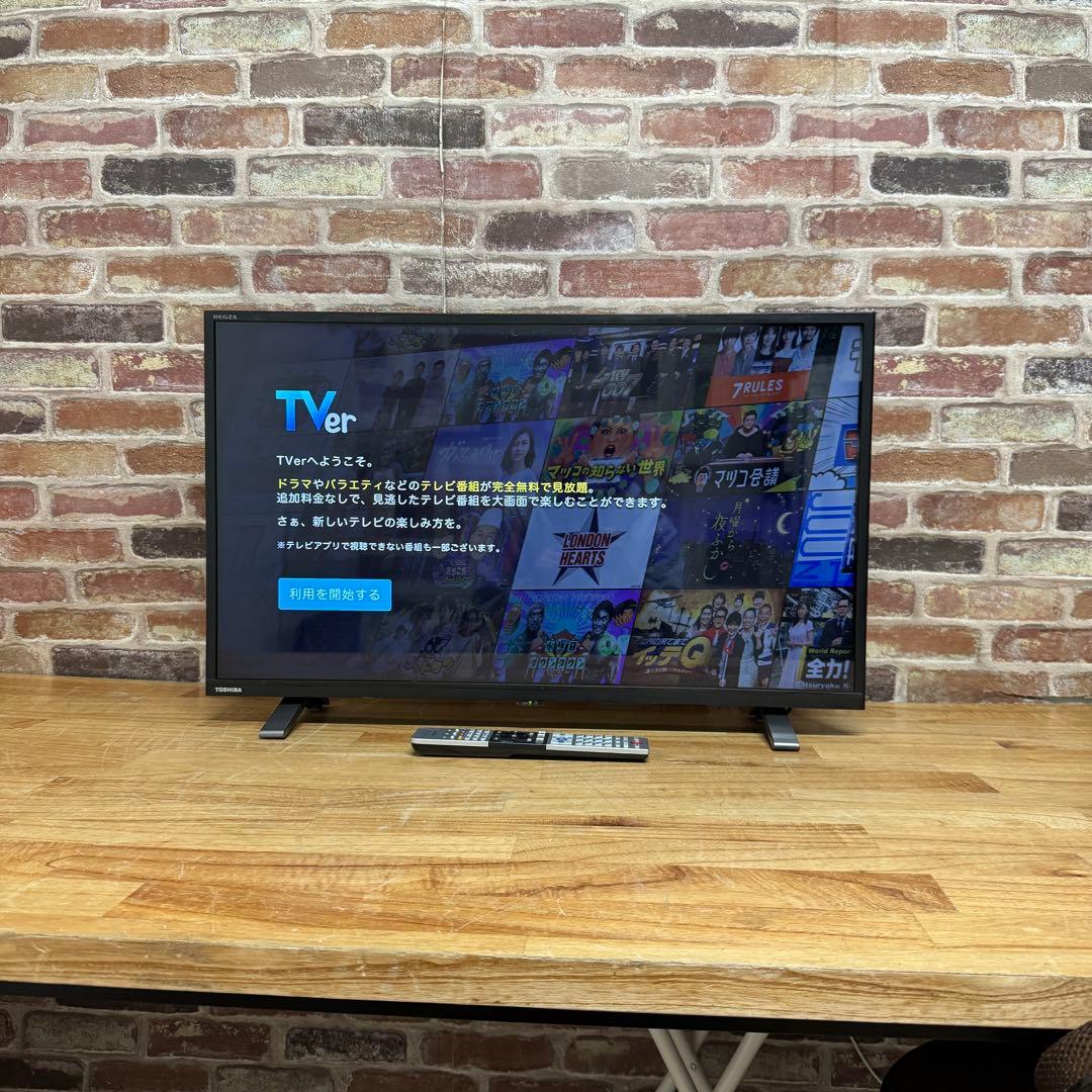 2023年製！ 東芝 40V型 液晶テレビ 40V34 REGZA 動画アプリ○