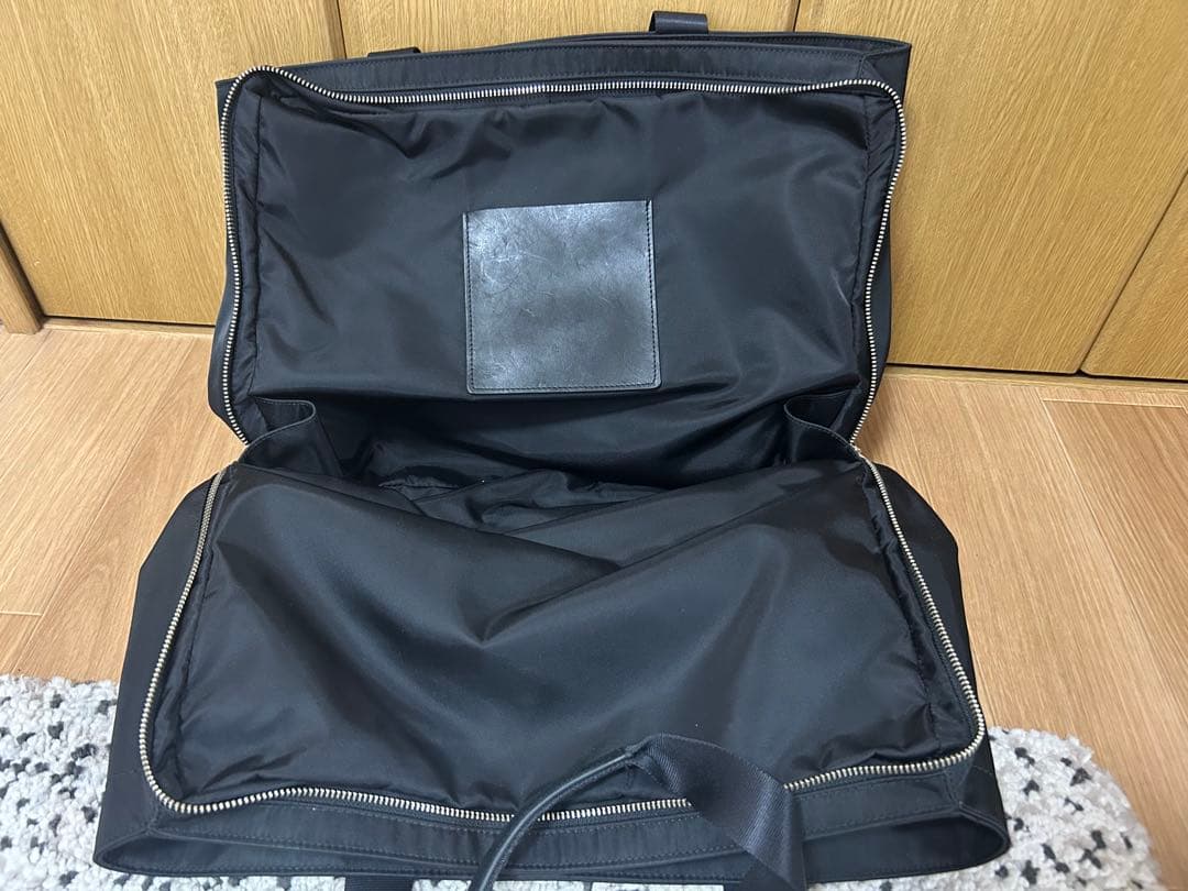 ジルサンダー　ネイビー　ショルダーバッグ　旅行バッグ　ナイロン　2way