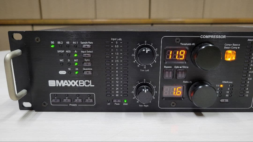 Waves MAXXBCL オーディオプロセッサー ジャンク