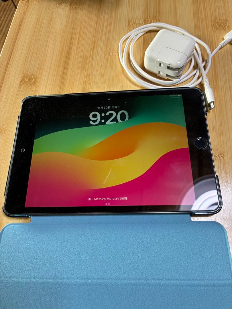 iPadmini 7.9インチ スペースグレー 充電器付き