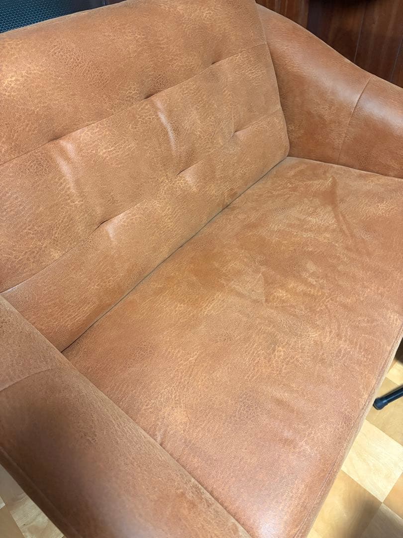 NOCE ソファ2人掛け ライトブラウン